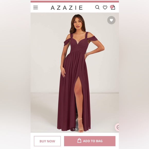 Azazie Lianne Dress - Picture 2 of 3